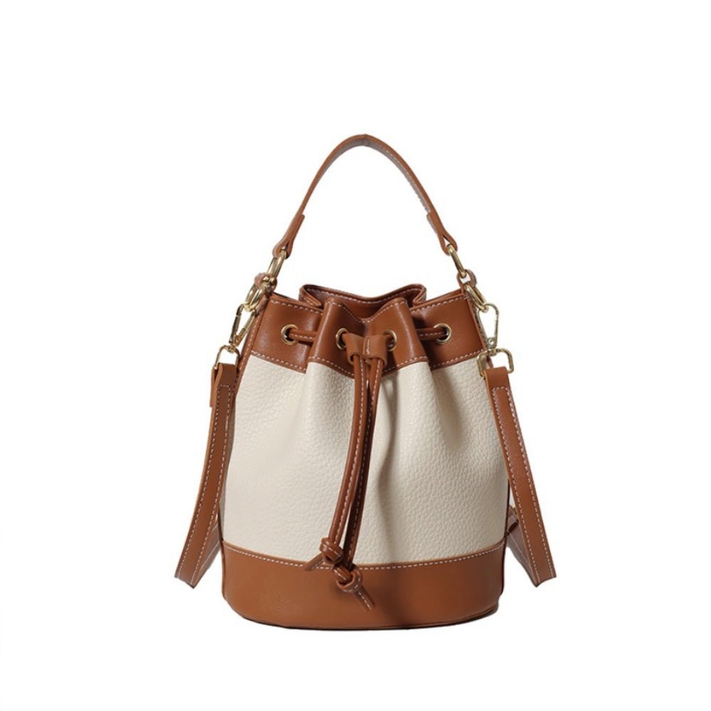 ハンドル付き丸底巾着バッグ|オフィスカジュアル レディース 通販【ミレジェネ】