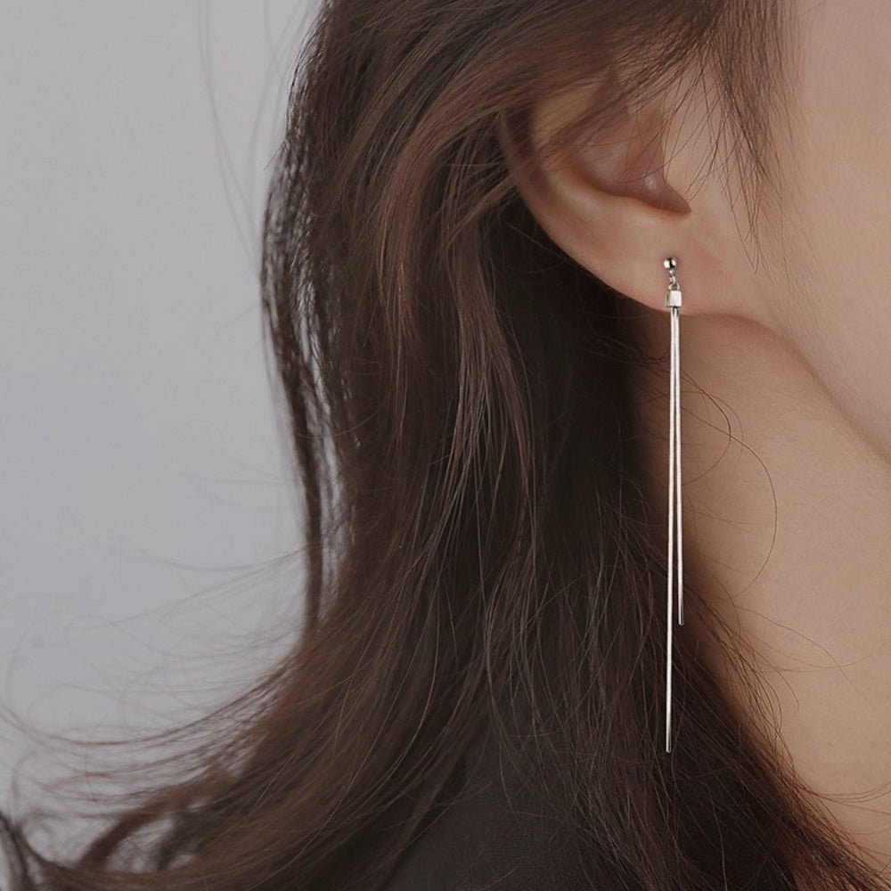 ロングチェーンピアス|オフィスカジュアル レディース 通販【ミレジェネ】