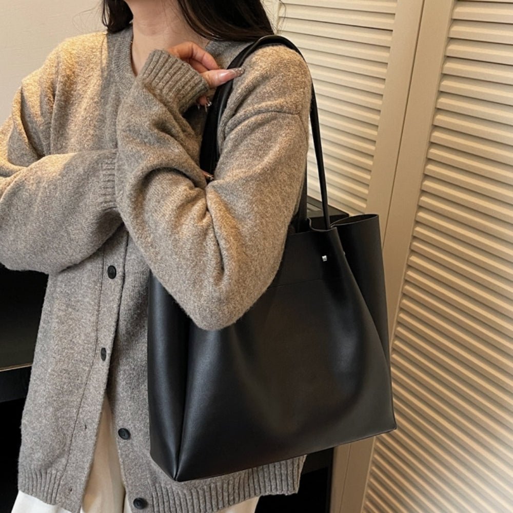 ソフトレザーショルダーバッグ|オフィスカジュアル レディース 通販【ミレジェネ】