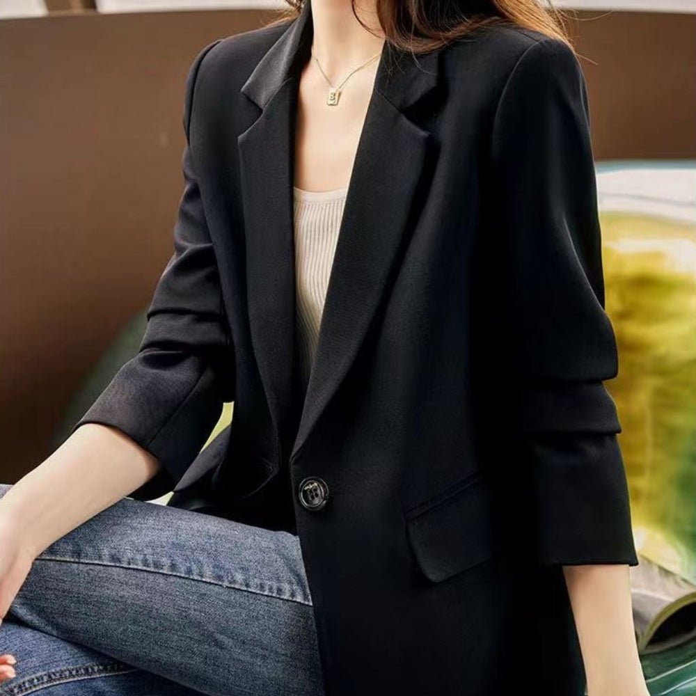 後ろスリットテーラードジャケット|オフィスカジュアル レディース 通販【ミレジェネ】