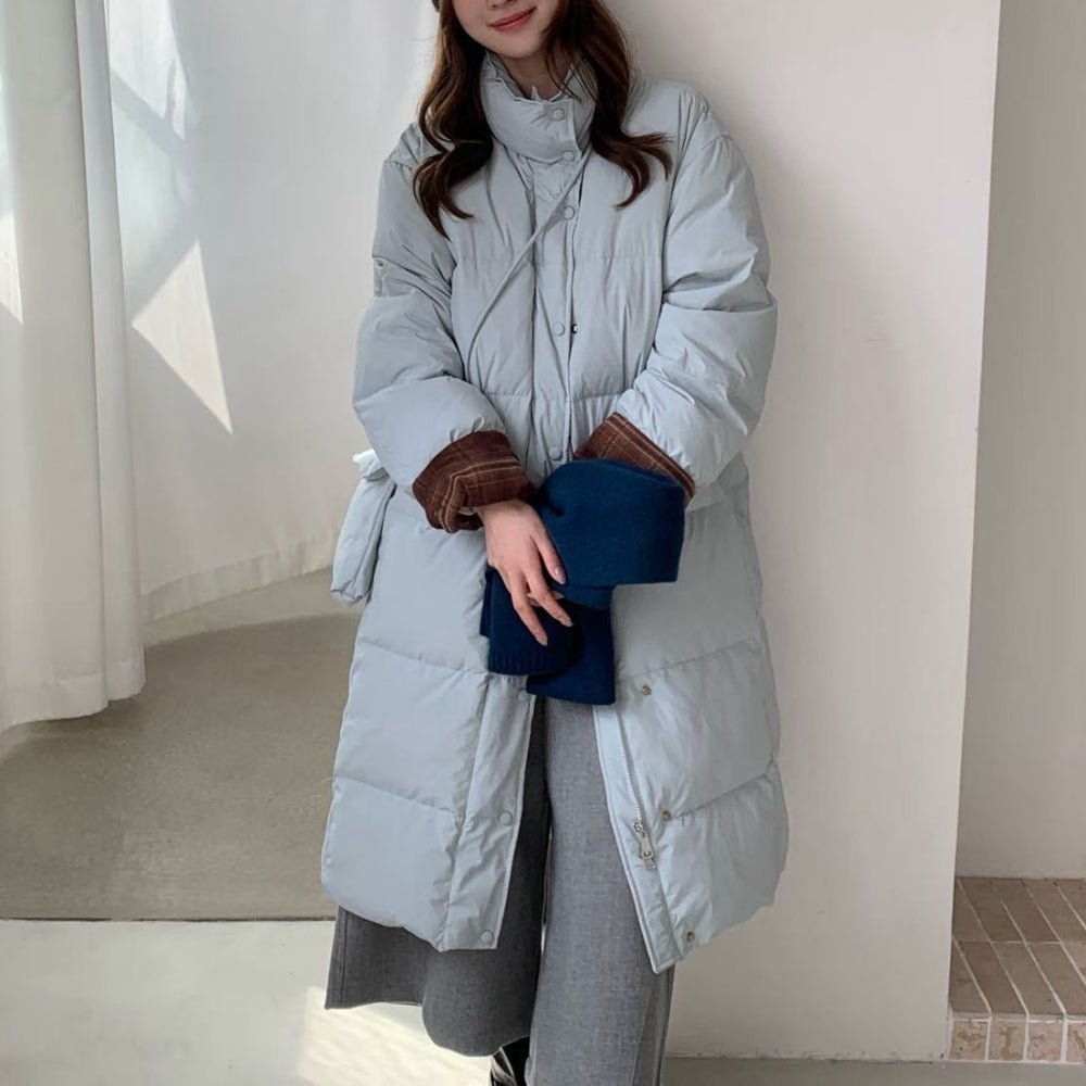 スタンド襟ダウンコート|オフィスカジュアル レディース 通販【ミレジェネ】