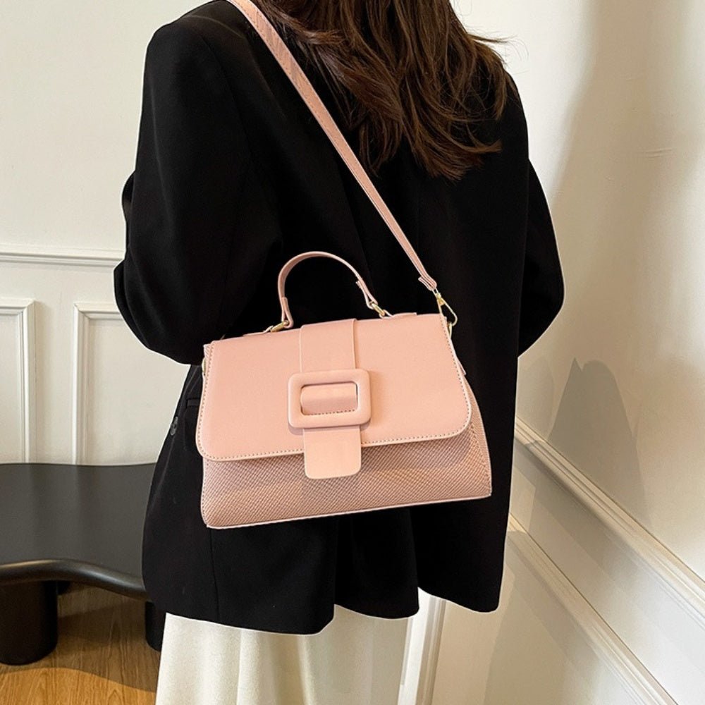 ビッグバックルフラップバッグ|オフィスカジュアル レディース 通販【ミレジェネ】