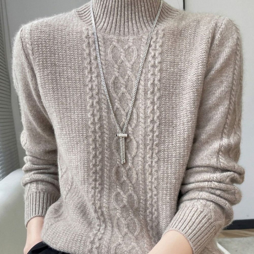 ケーブル編みニット|オフィスカジュアル レディース 通販【ミレジェネ】