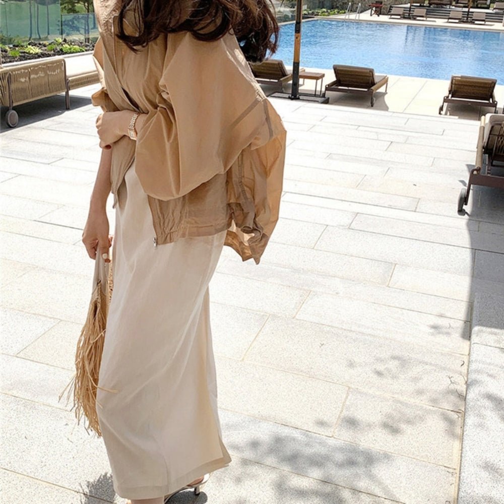 フィッシュテールマウンテンパーカー|オフィスカジュアル レディース 通販【ミレジェネ】