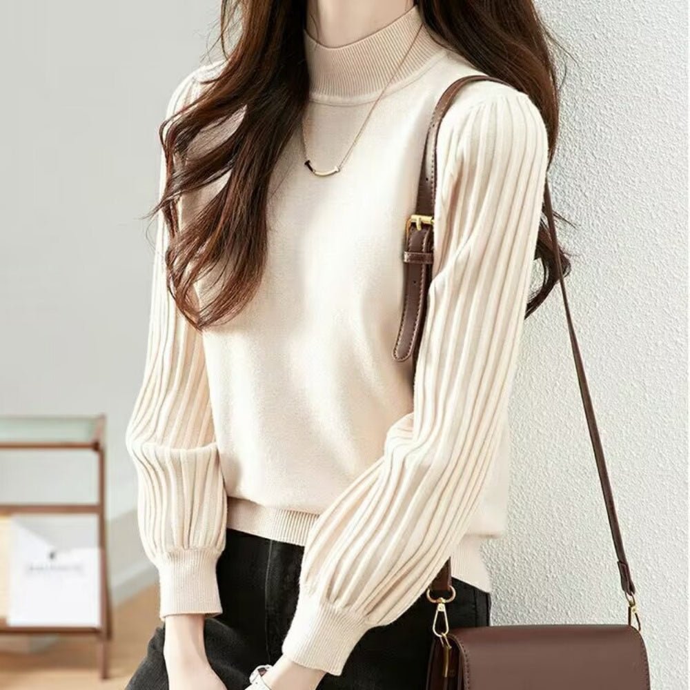 ハイネックソフトニット|オフィスカジュアル レディース 通販【ミレジェネ】