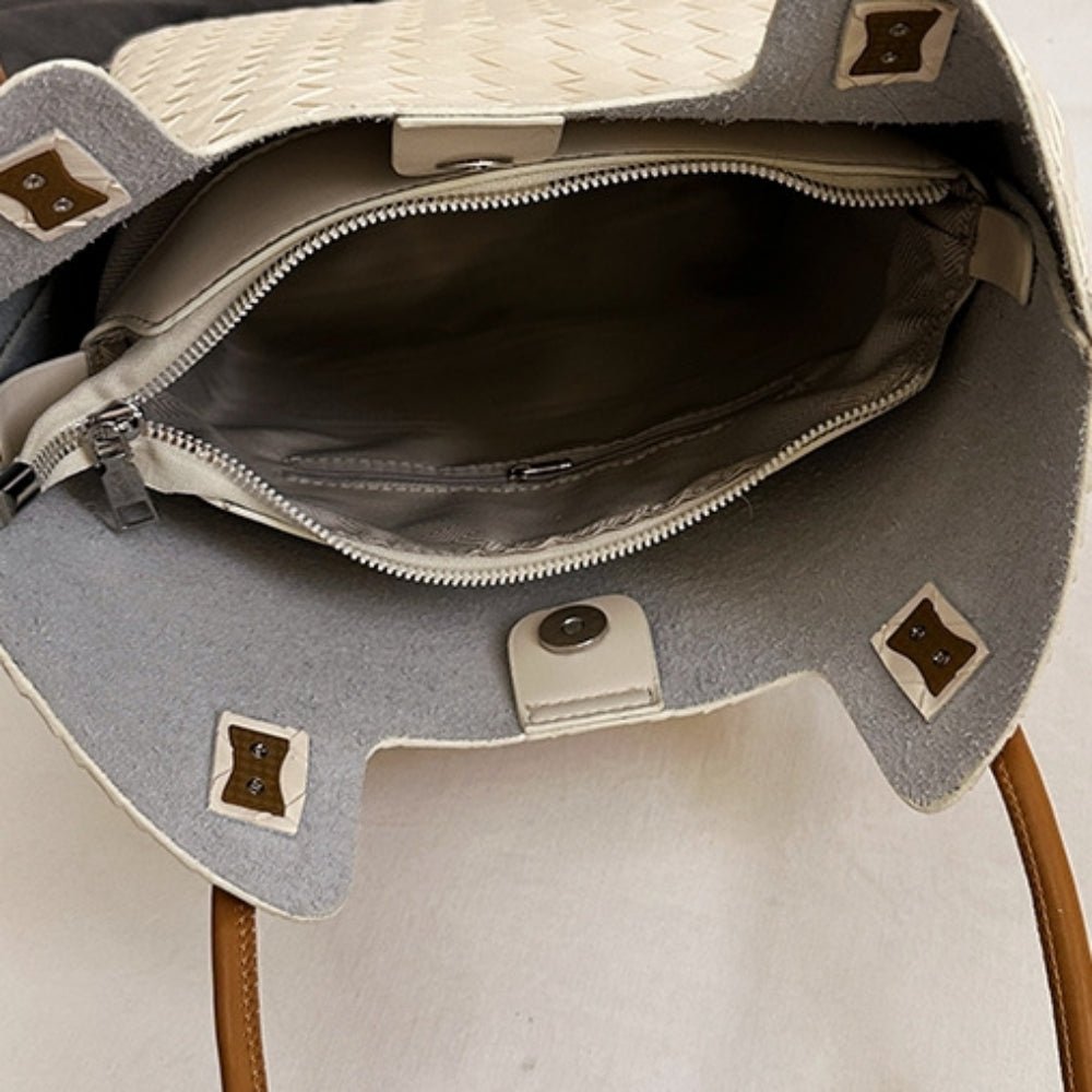 メッシュレザートートバッグ|オフィスカジュアル レディース 通販【ミレジェネ】