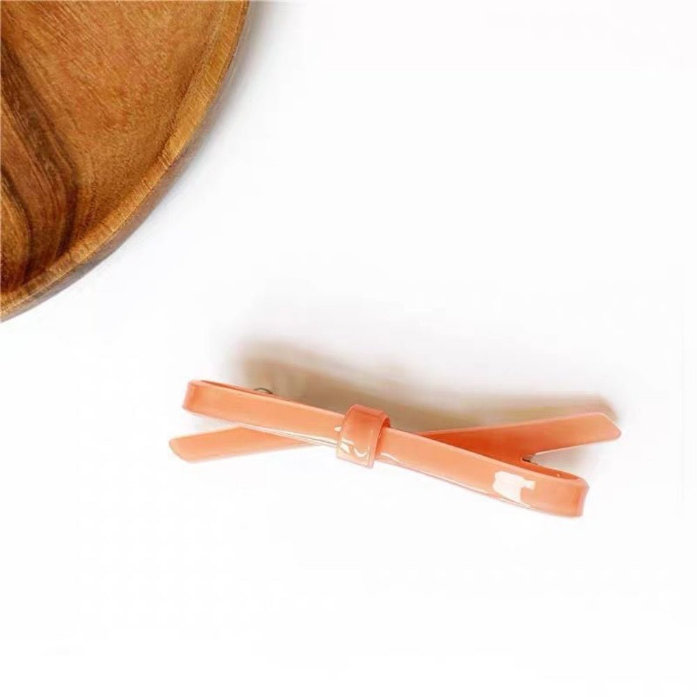 フラットリボンモチーフバレッタ|オフィスカジュアル レディース 通販【ミレジェネ】