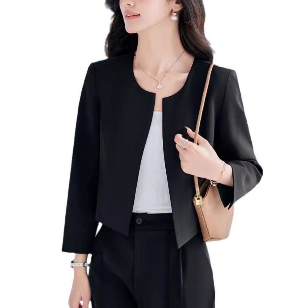 ノーカラージャケットセットアップ|オフィスカジュアル レディース 通販 Millennial Generation【ミレジェネ】