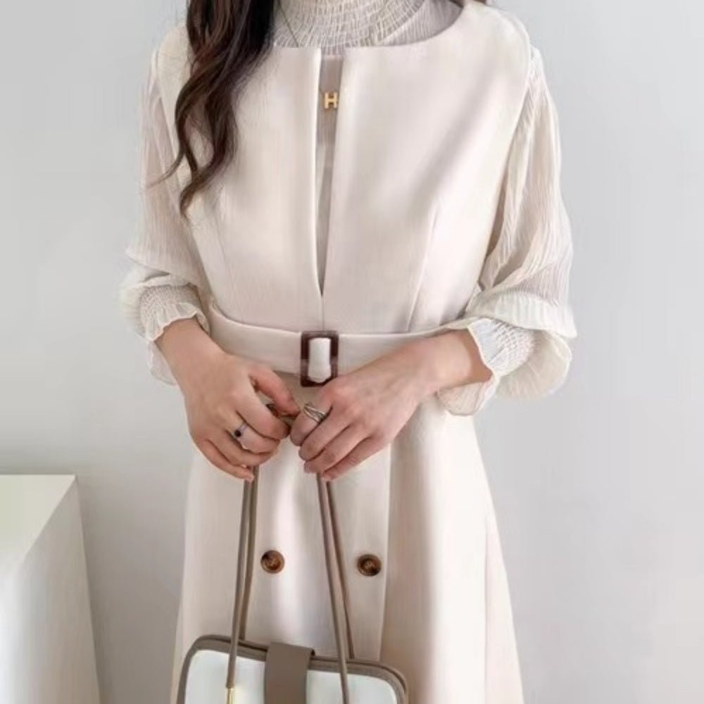 ウエストマークジャンパースカート|オフィスカジュアル レディース 通販【ミレジェネ】