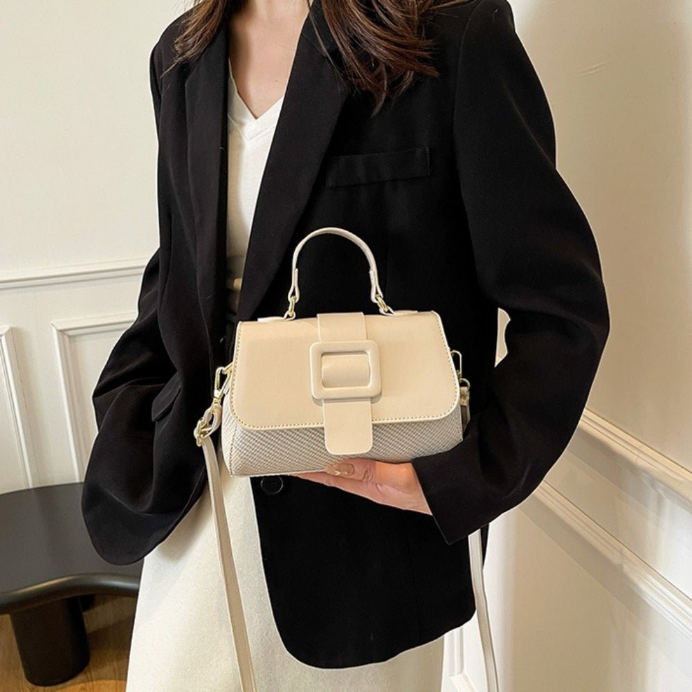 ビッグバックルフラップバッグ|オフィスカジュアル レディース 通販【ミレジェネ】