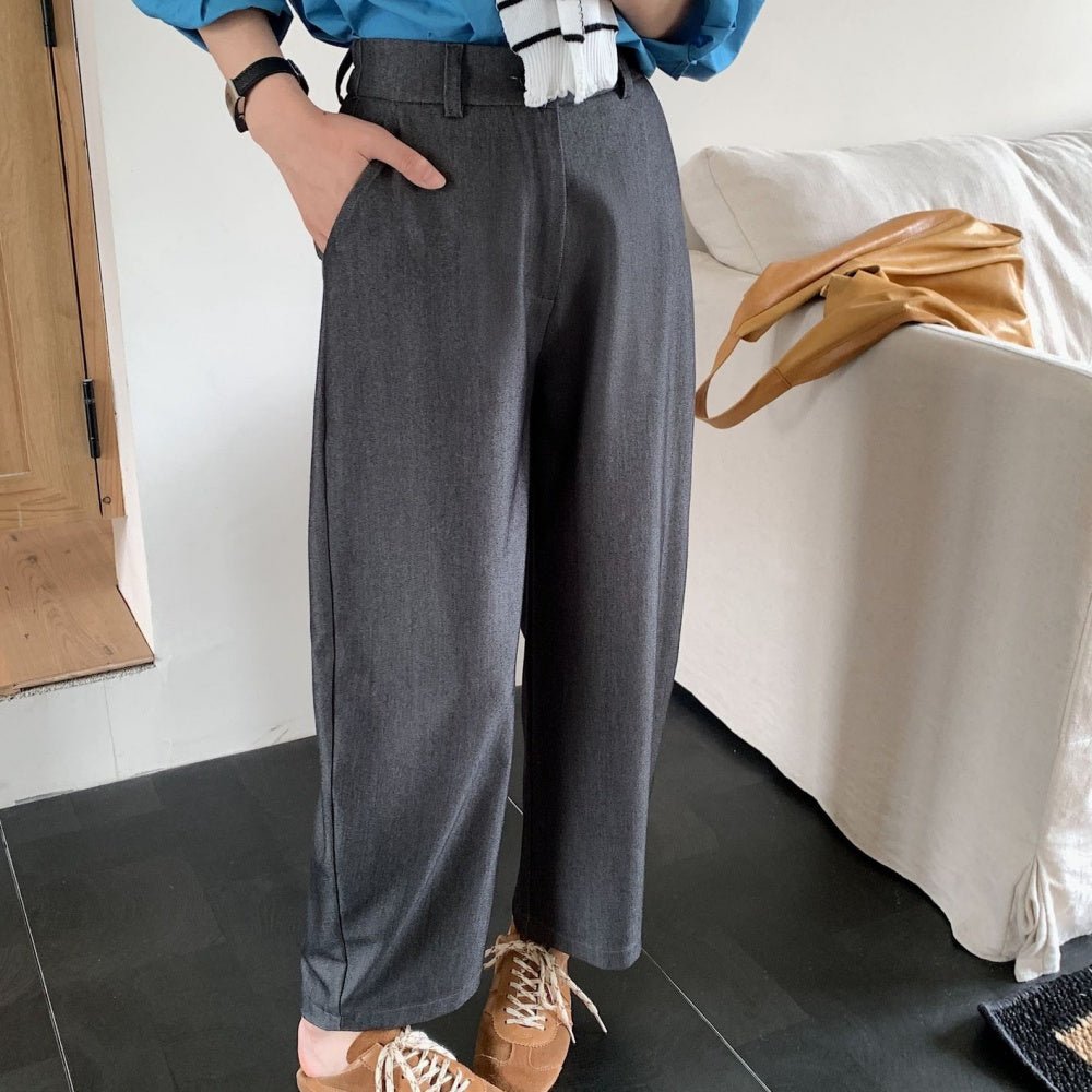 ワイドストレートパンツ|オフィスカジュアル レディース 通販【ミレジェネ】