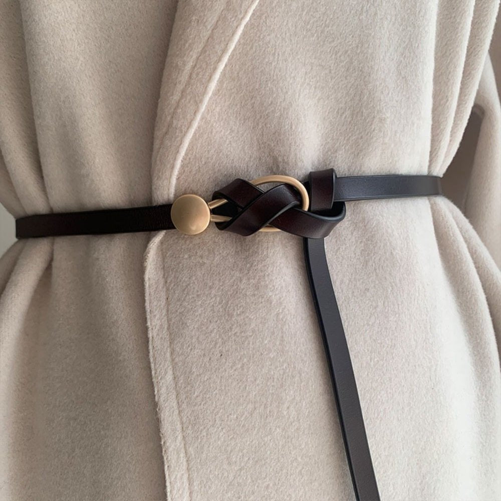 ナローノットベルト|オフィスカジュアル レディース 通販【ミレジェネ】