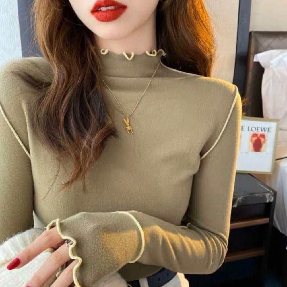 配色メロートップス|オフィスカジュアル レディース 通販【ミレジェネ】