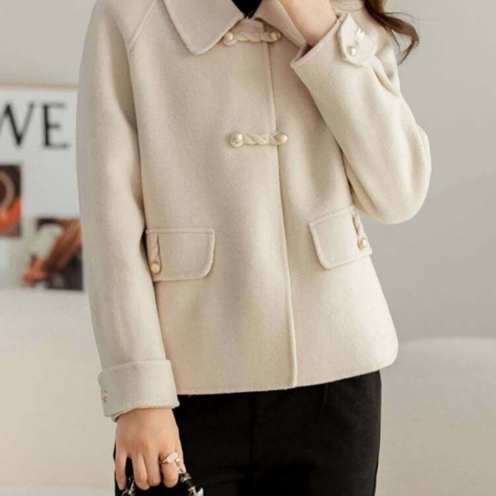 ショート丈シングルブレストコート|オフィスカジュアル レディース 通販【ミレジェネ】