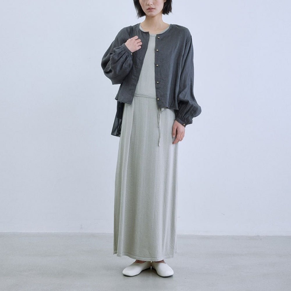 半袖リラックスワンピース|オフィスカジュアル レディース 通販【ミレジェネ】