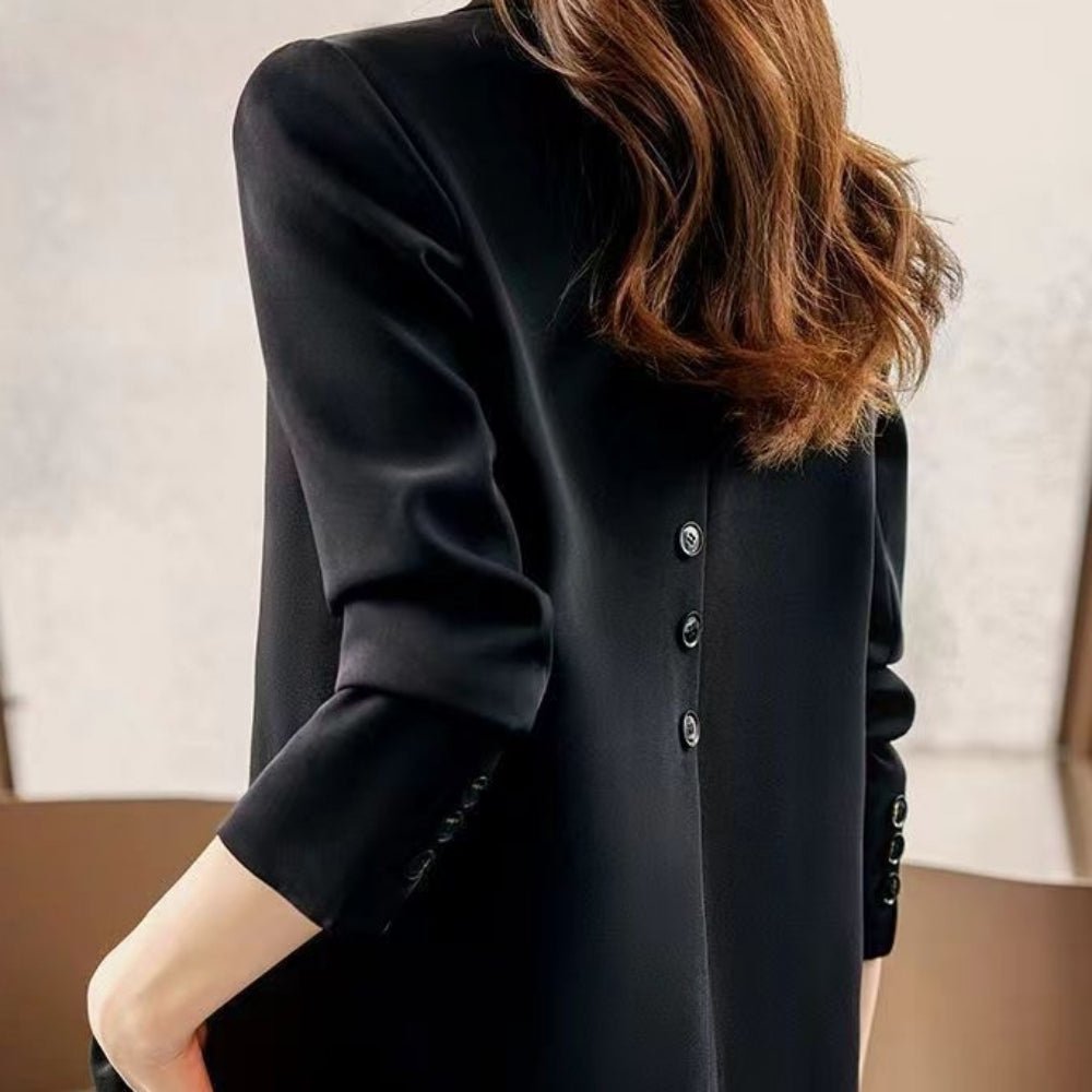 後ろスリットテーラードジャケット|オフィスカジュアル レディース 通販【ミレジェネ】