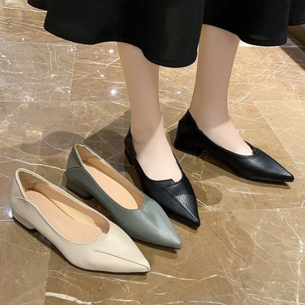 ソフトレザーパンプス|オフィスカジュアル レディース 通販【ミレジェネ】