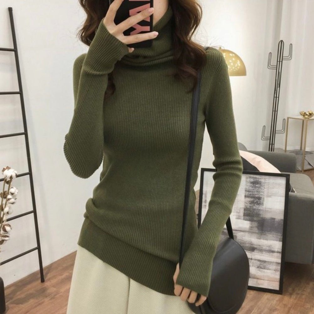 タートルネックニット|オフィスカジュアル レディース 通販【ミレジェネ】