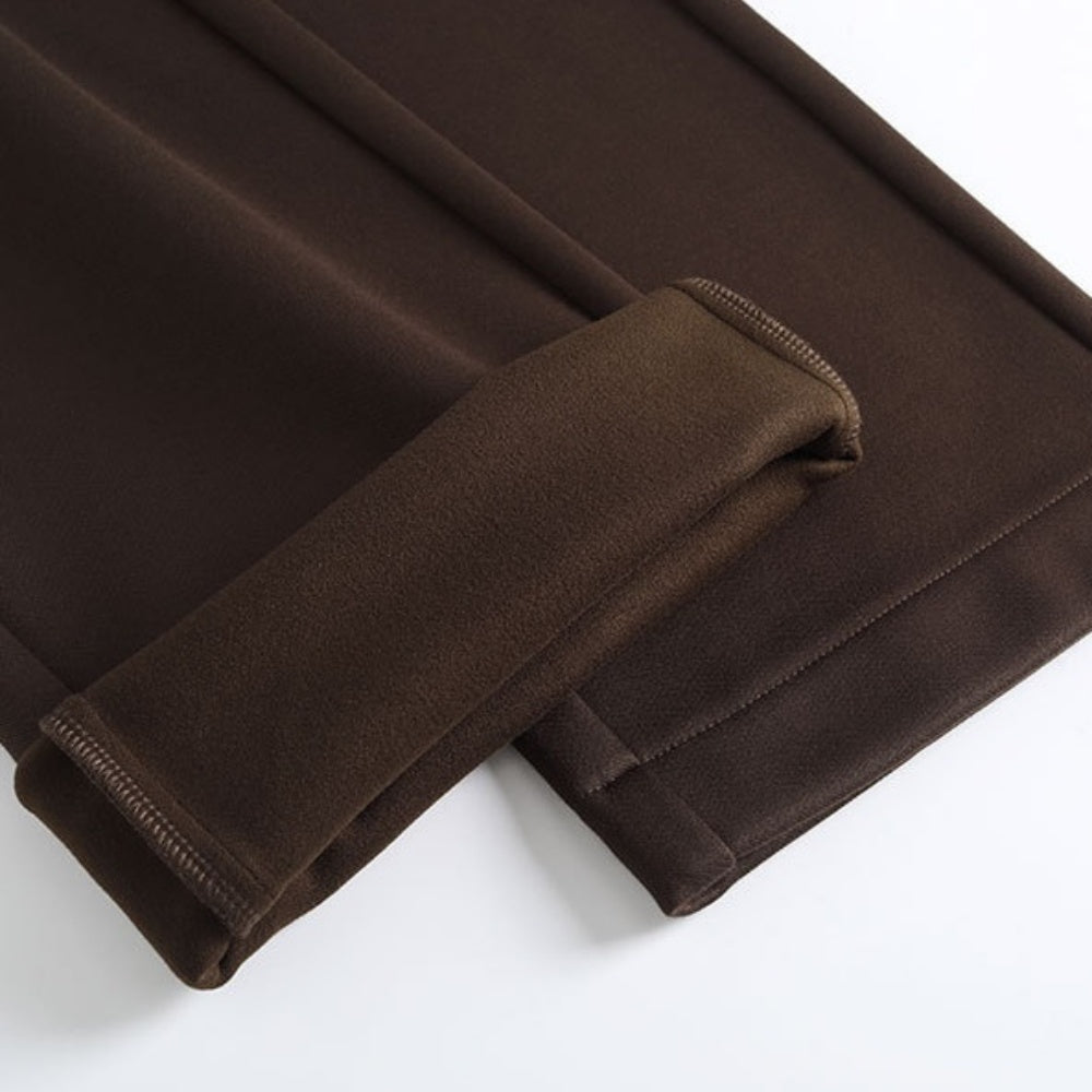 裏起毛スラックスパンツ|オフィスカジュアル レディース 通販【ミレジェネ】