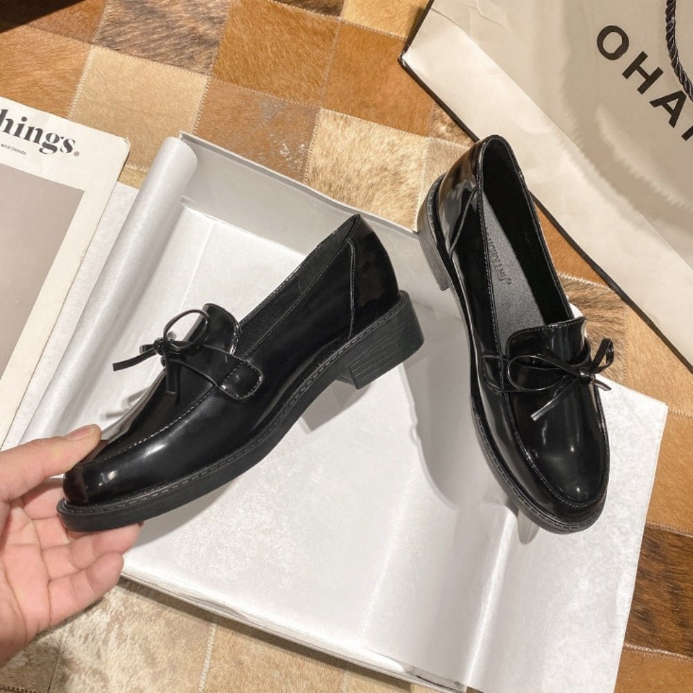 ナローリボンローファー|オフィスカジュアル レディース 通販【ミレジェネ】