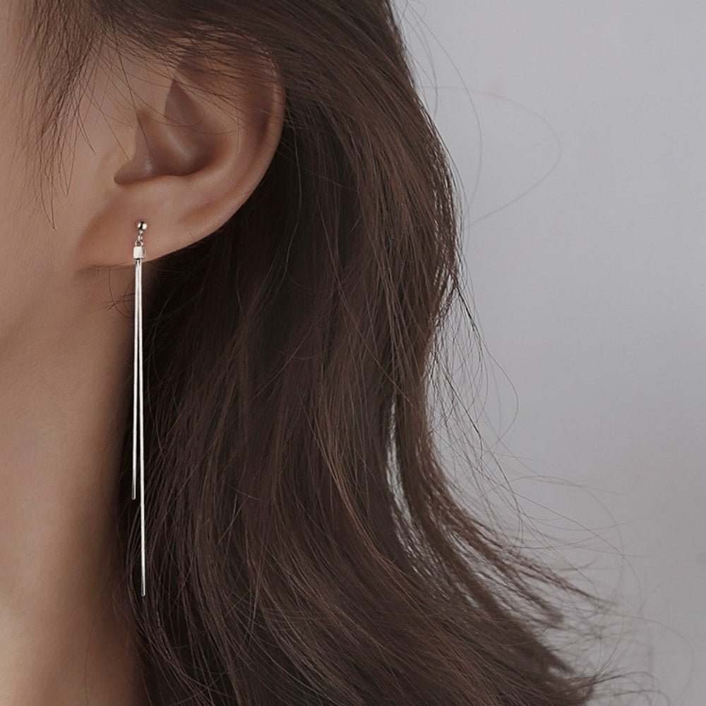 ロングチェーンピアス|オフィスカジュアル レディース 通販【ミレジェネ】