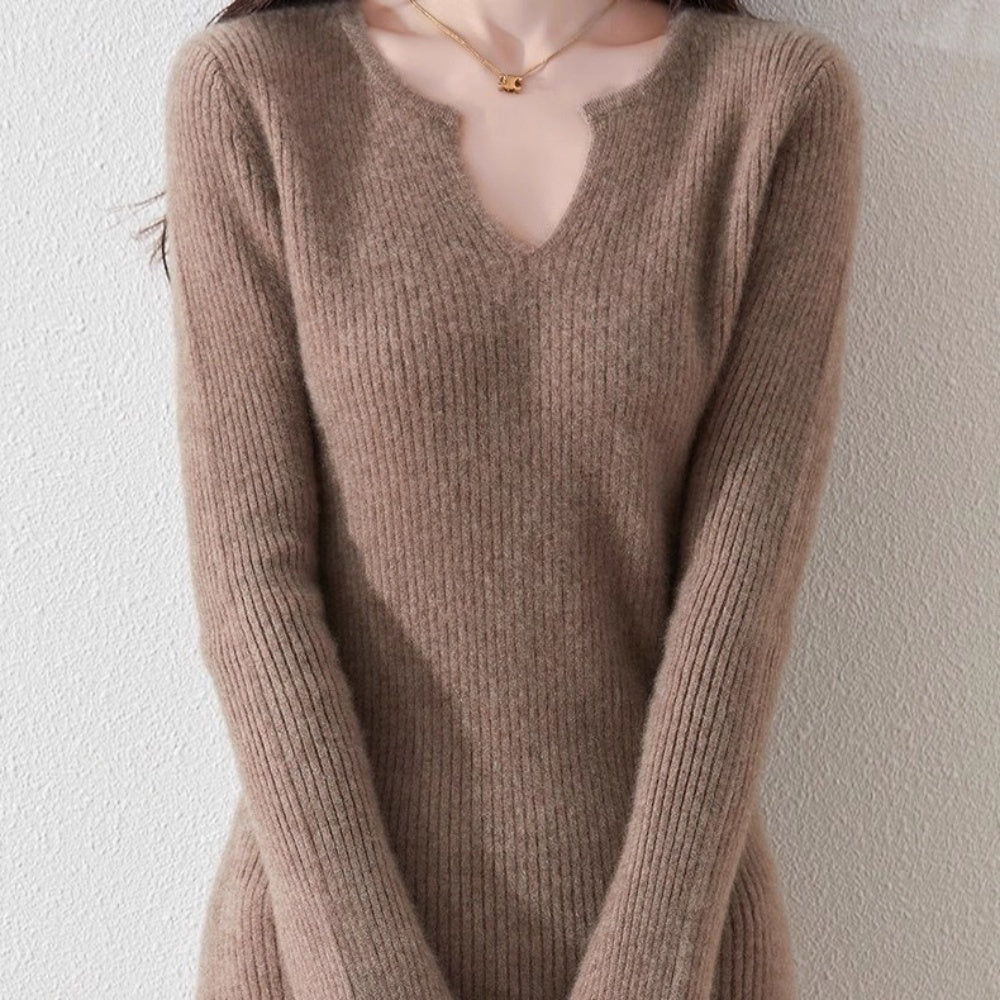 上品キーネックミニワンピ|オフィスカジュアル レディース 通販【ミレジェネ】