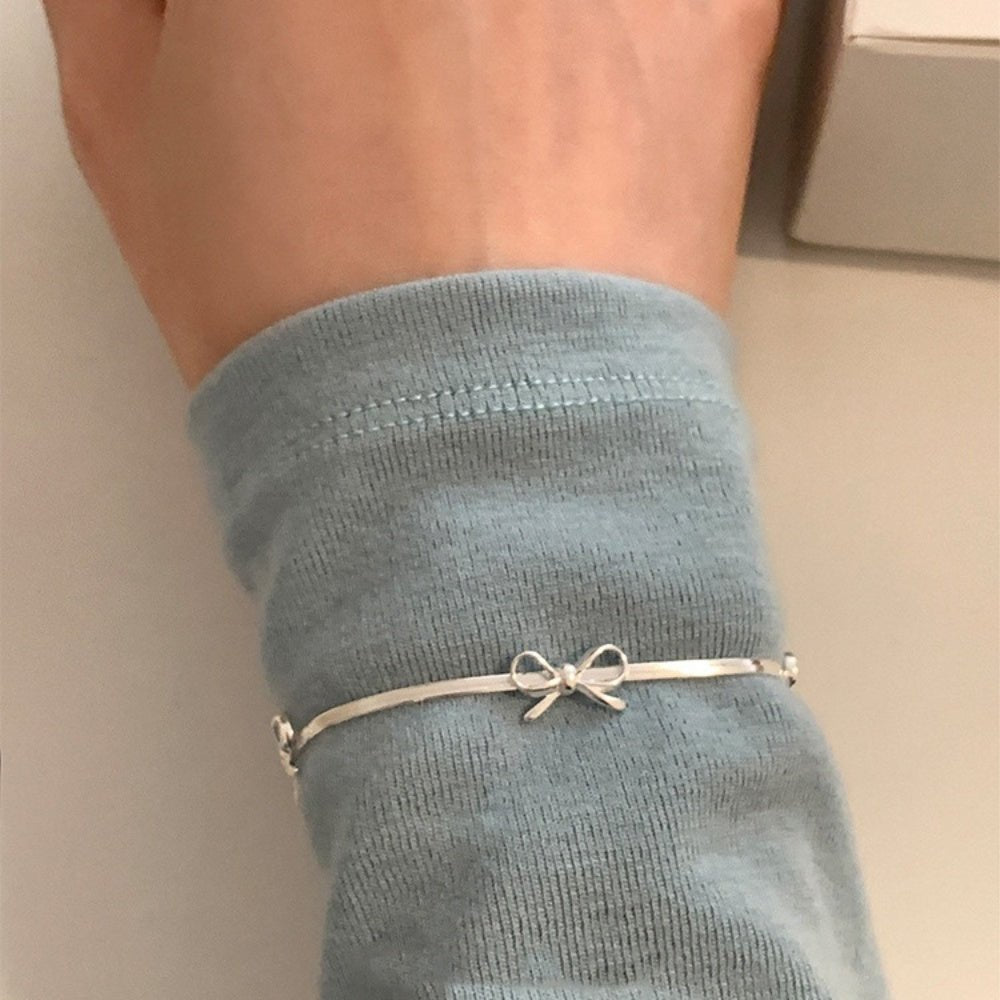 リボンモチーフブレスレット|オフィスカジュアル レディース 通販【ミレジェネ】