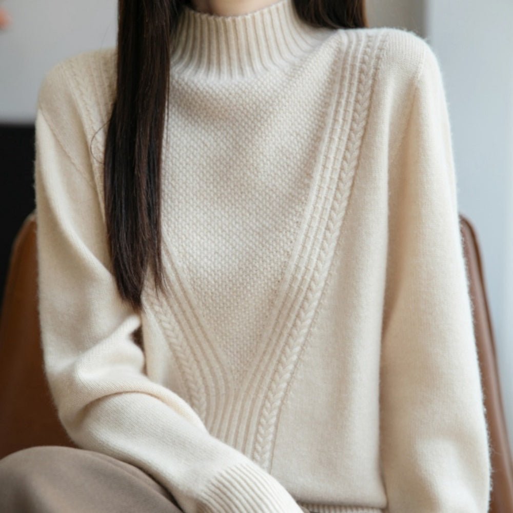 ライン入りセーター|オフィスカジュアル レディース 通販【ミレジェネ】