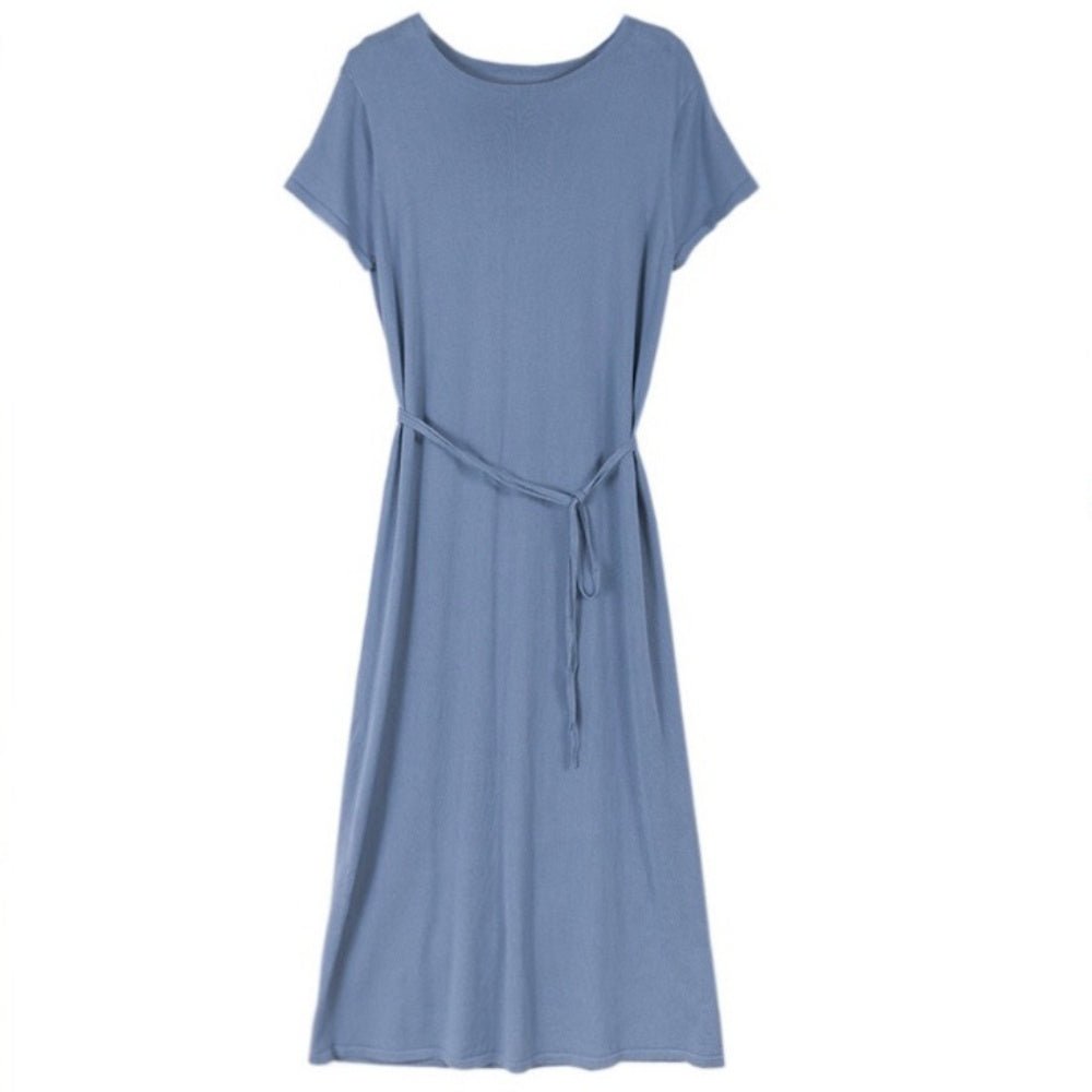 半袖リラックスワンピース|オフィスカジュアル レディース 通販【ミレジェネ】