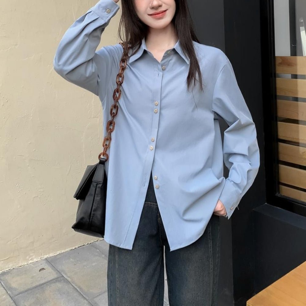 ベーシックシャツブラウス|オフィスカジュアル レディース 通販【ミレジェネ】