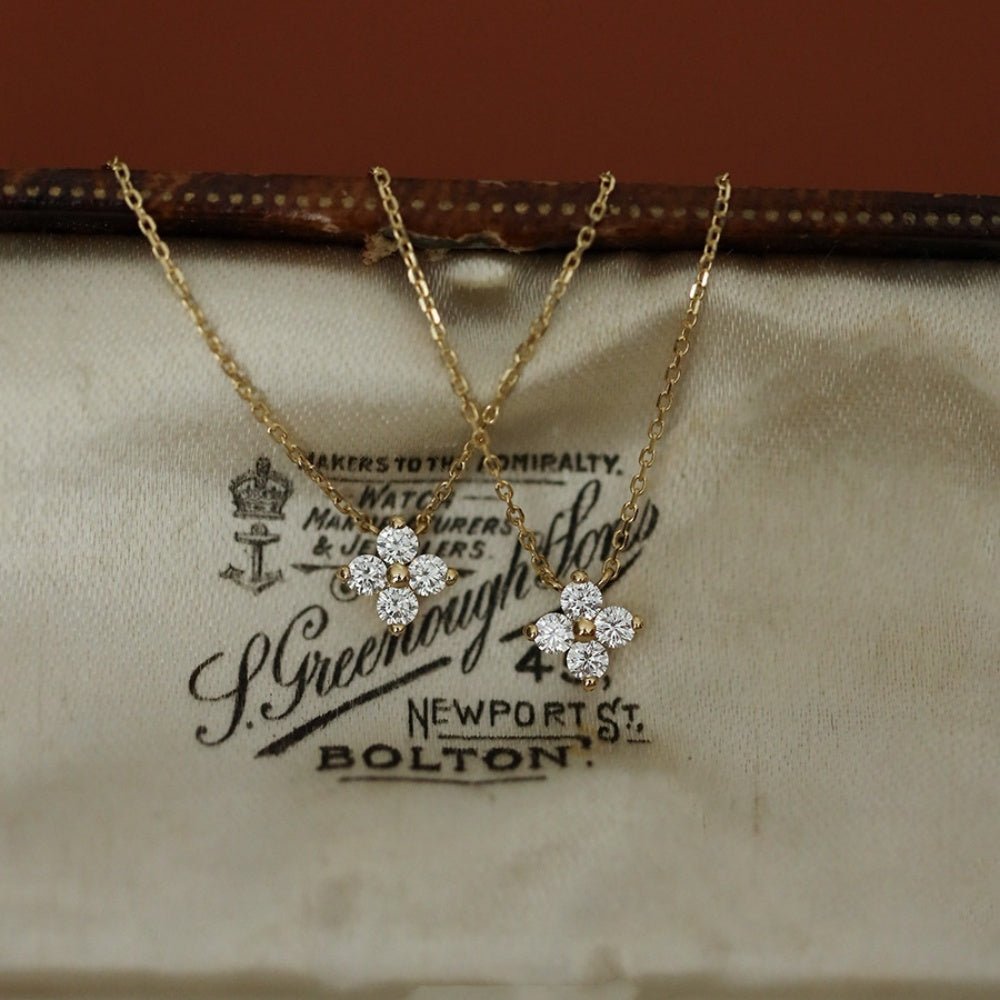 クローバーネックレス|オフィスカジュアル レディース 通販【ミレジェネ】