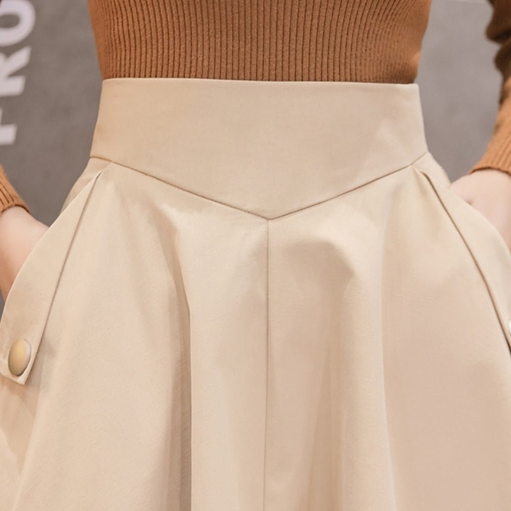 ボールガウンミドル丈スカート|オフィスカジュアル レディース 通販【ミレジェネ】