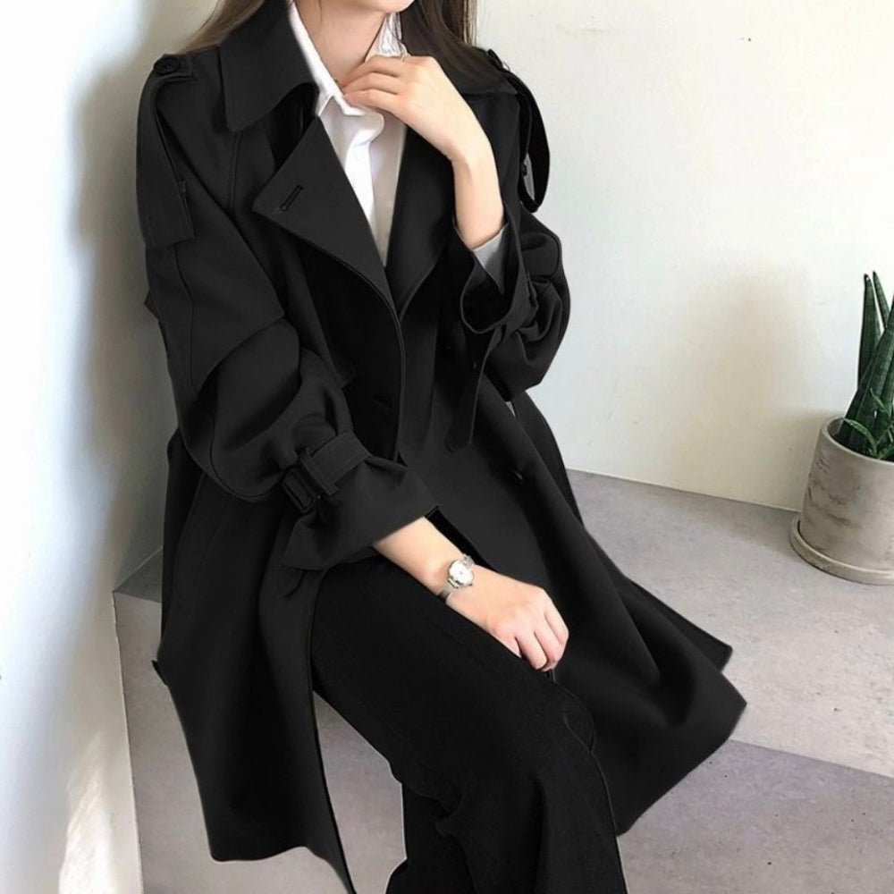 ラグランモードトレンチコート|オフィスカジュアル レディース 通販【ミレジェネ】