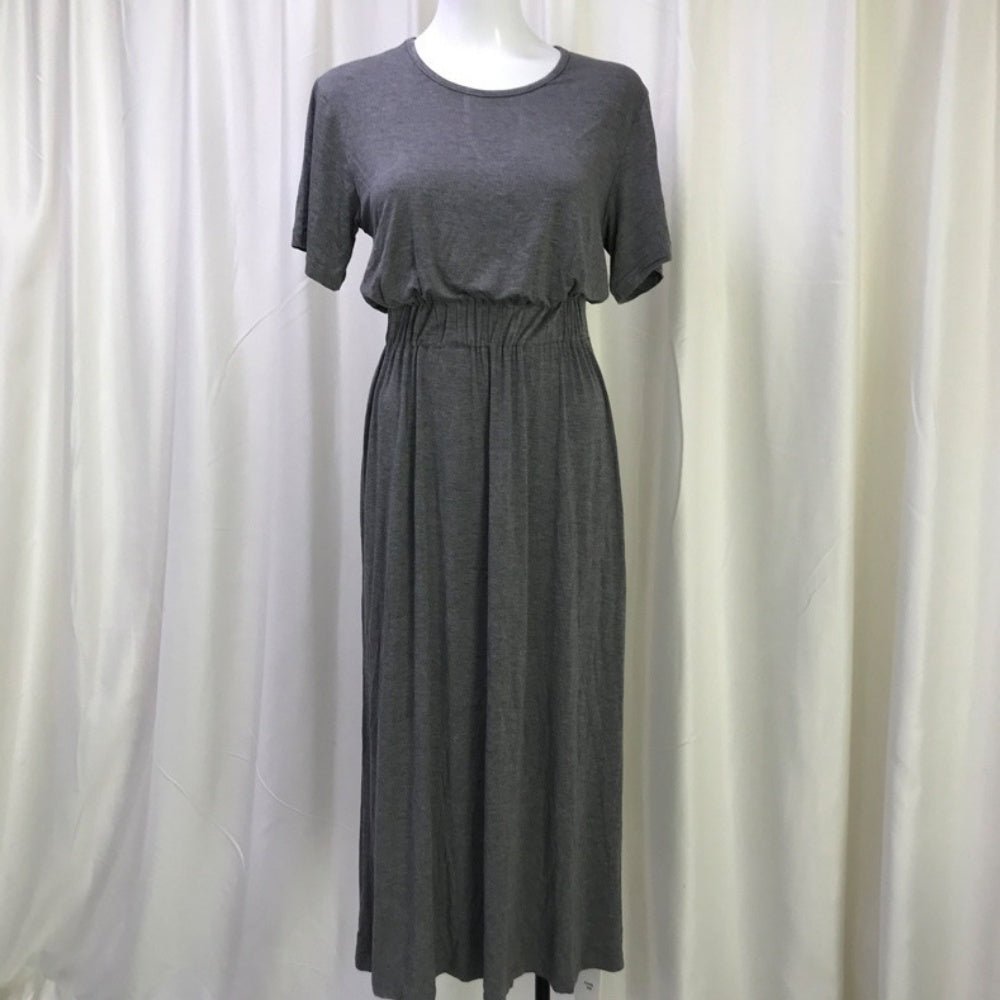 ウエストギャザーロングワンピース|オフィスカジュアル レディース 通販【ミレジェネ】