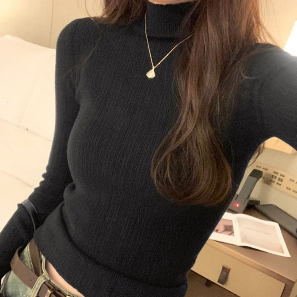 タートル無地ニット|オフィスカジュアル レディース 通販 Millennial Generation【ミレジェネ】