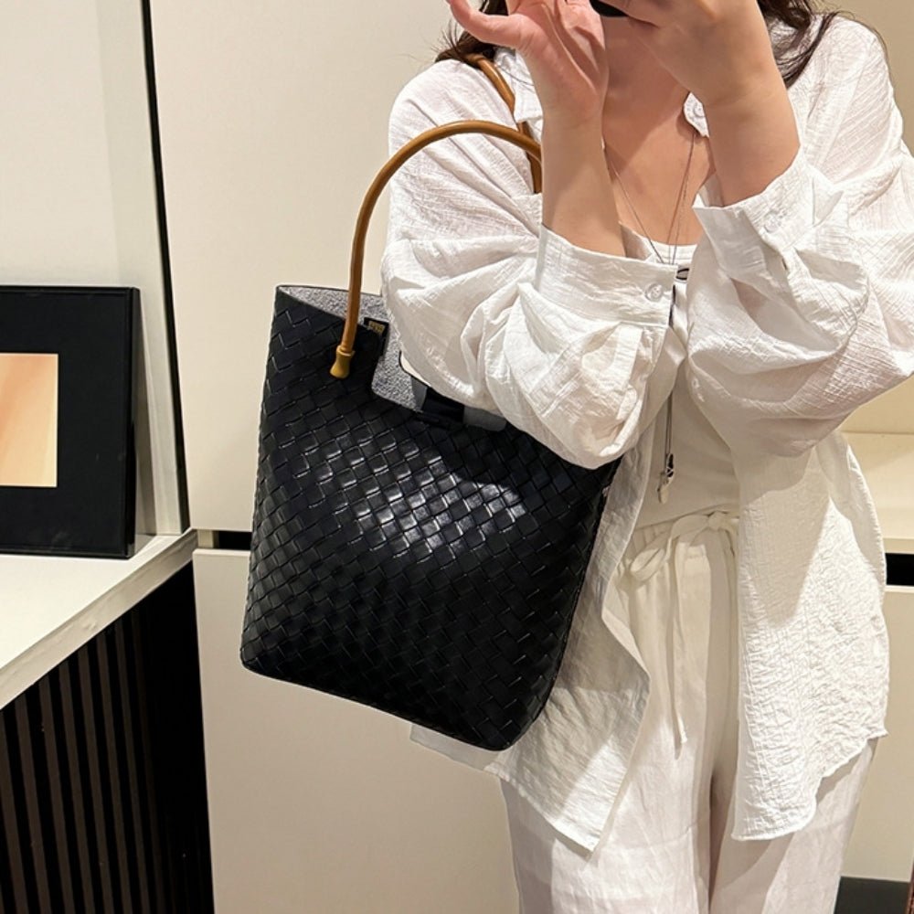 メッシュレザートートバッグ|オフィスカジュアル レディース 通販【ミレジェネ】