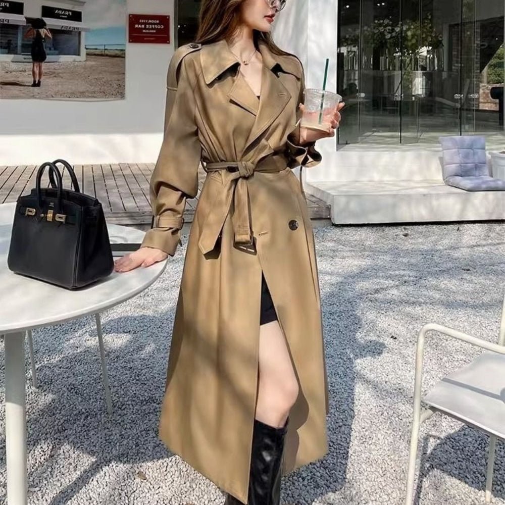 ロングトレンチコート|オフィスカジュアル レディース 通販【ミレジェネ】