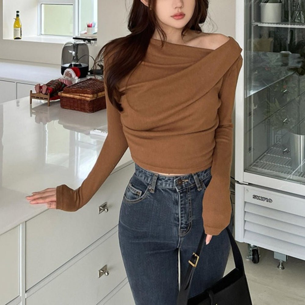 ドレープカットソー|オフィスカジュアル レディース 通販 Millennial Generation【ミレジェネ】