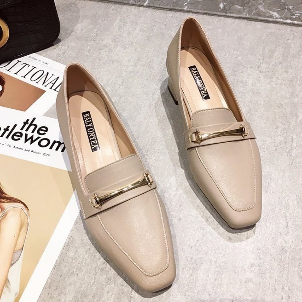 ビットヒールローファ|オフィスカジュアル レディース 通販【ミレジェネ】