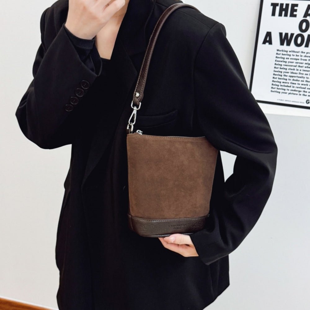 ボトム切り換えショルダーバッグ|オフィスカジュアル レディース 通販【ミレジェネ】