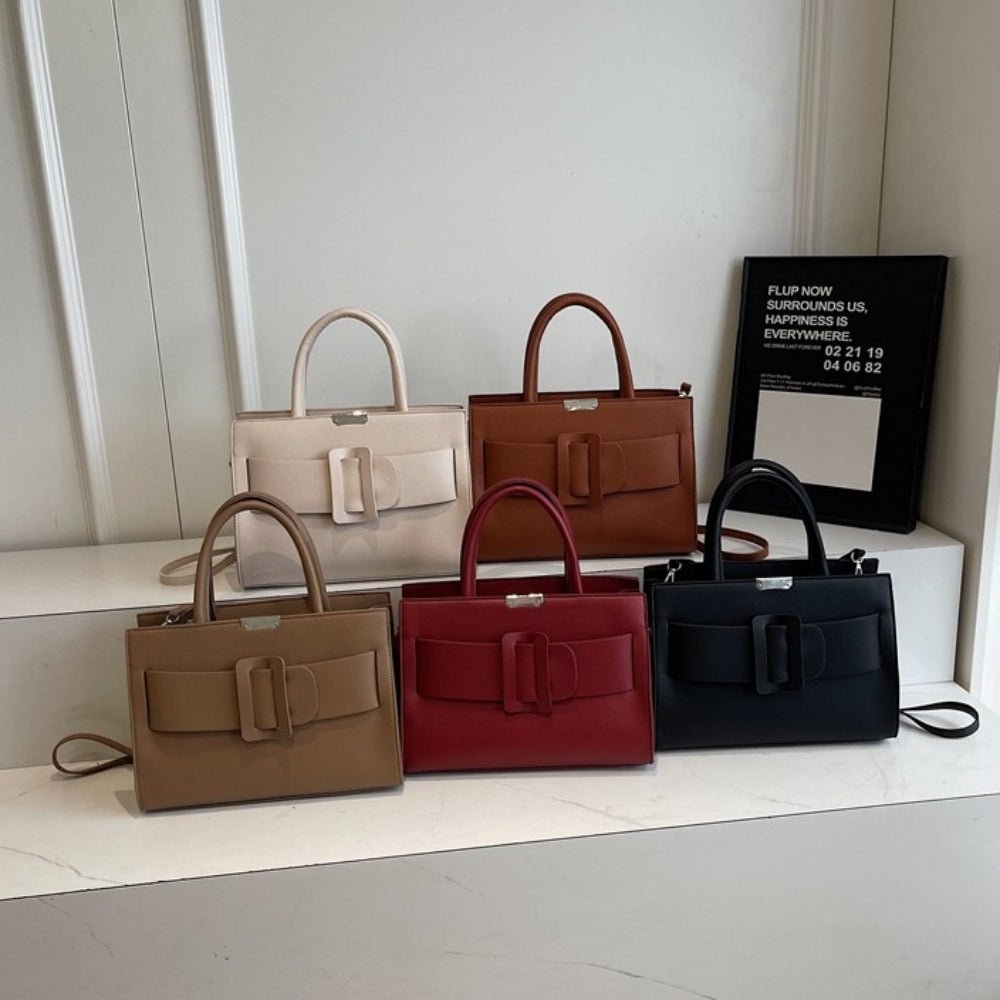 ビッグバックルトートバッグ|オフィスカジュアル レディース 通販【ミレジェネ】