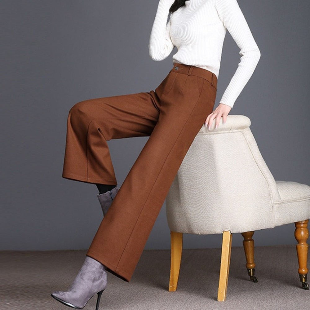 くるぶし丈ワイドパンツ|オフィスカジュアル レディース 通販【ミレジェネ】