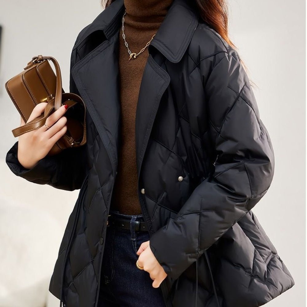 ウエストマークダウンジャケット|オフィスカジュアル レディース 通販【ミレジェネ】