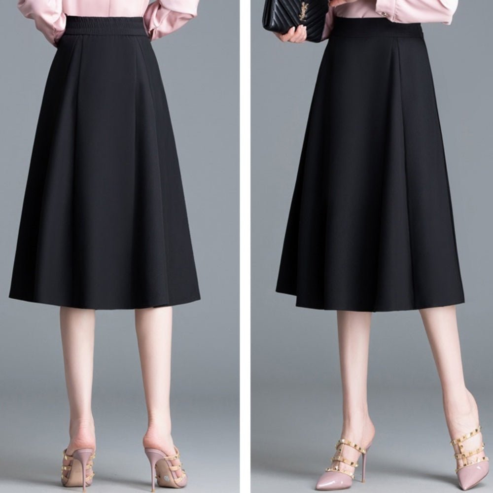 スリムミドル丈スカート|オフィスカジュアル レディース 通販 Millennial Generation【ミレジェネ】