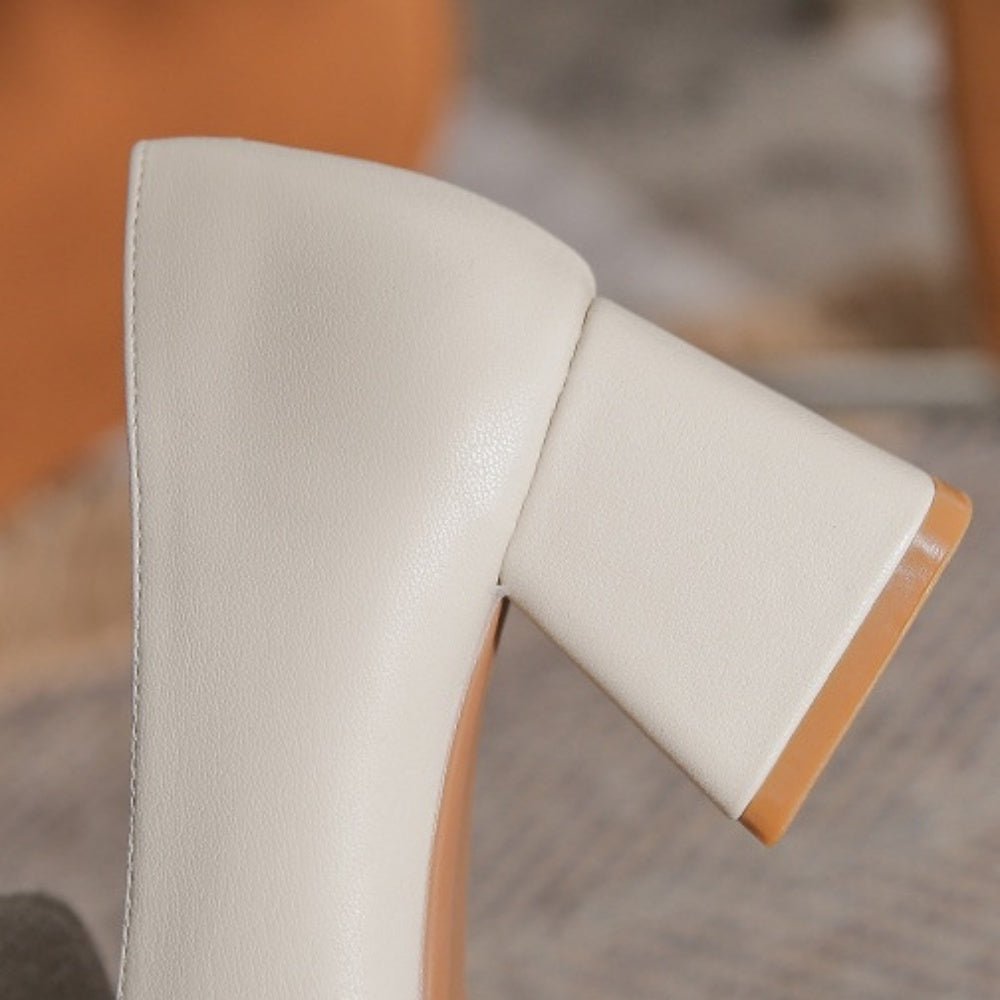 ベーシックヒールローファー|オフィスカジュアル レディース 通販 Millennial Generation【ミレジェネ】