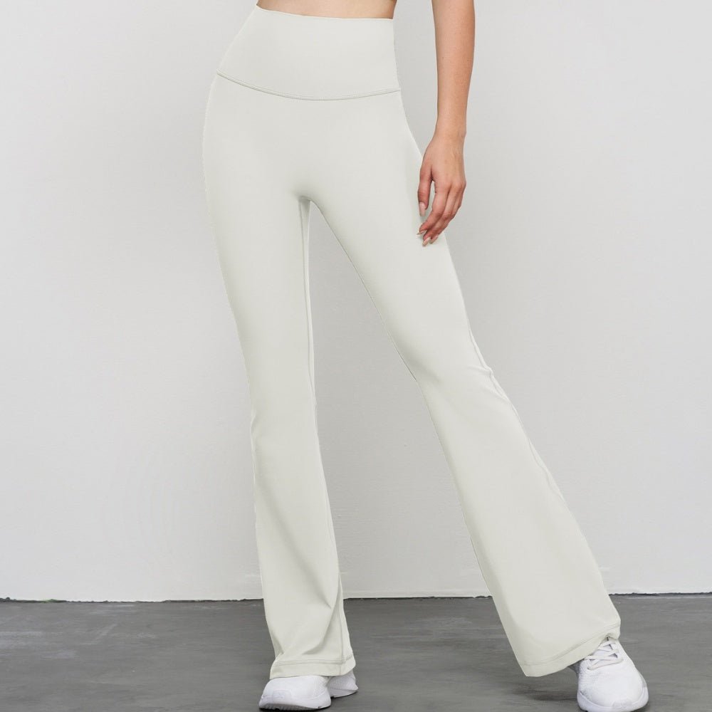 ハイウエストフレアレギンス|オフィスカジュアル レディース 通販【ミレジェネ】