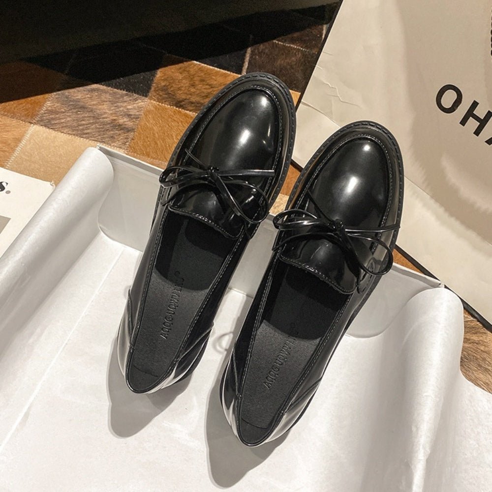 ナローリボンローファー|オフィスカジュアル レディース 通販【ミレジェネ】