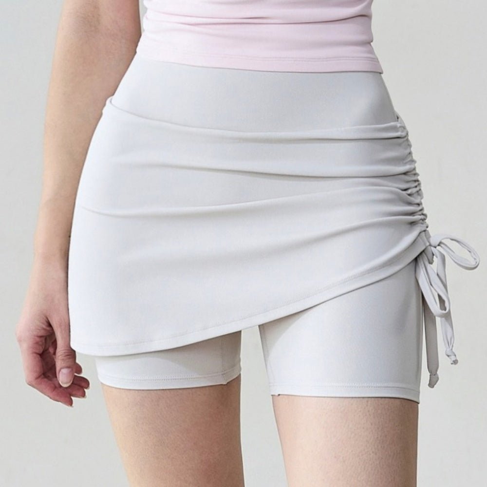 サイドギャザースカート|オフィスカジュアル レディース 通販【ミレジェネ】