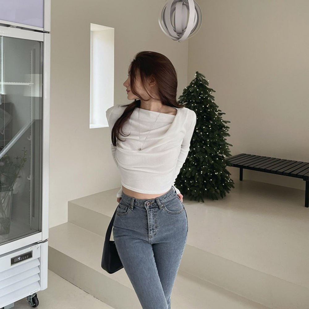 ドレープカットソー|オフィスカジュアル レディース 通販 Millennial Generation【ミレジェネ】