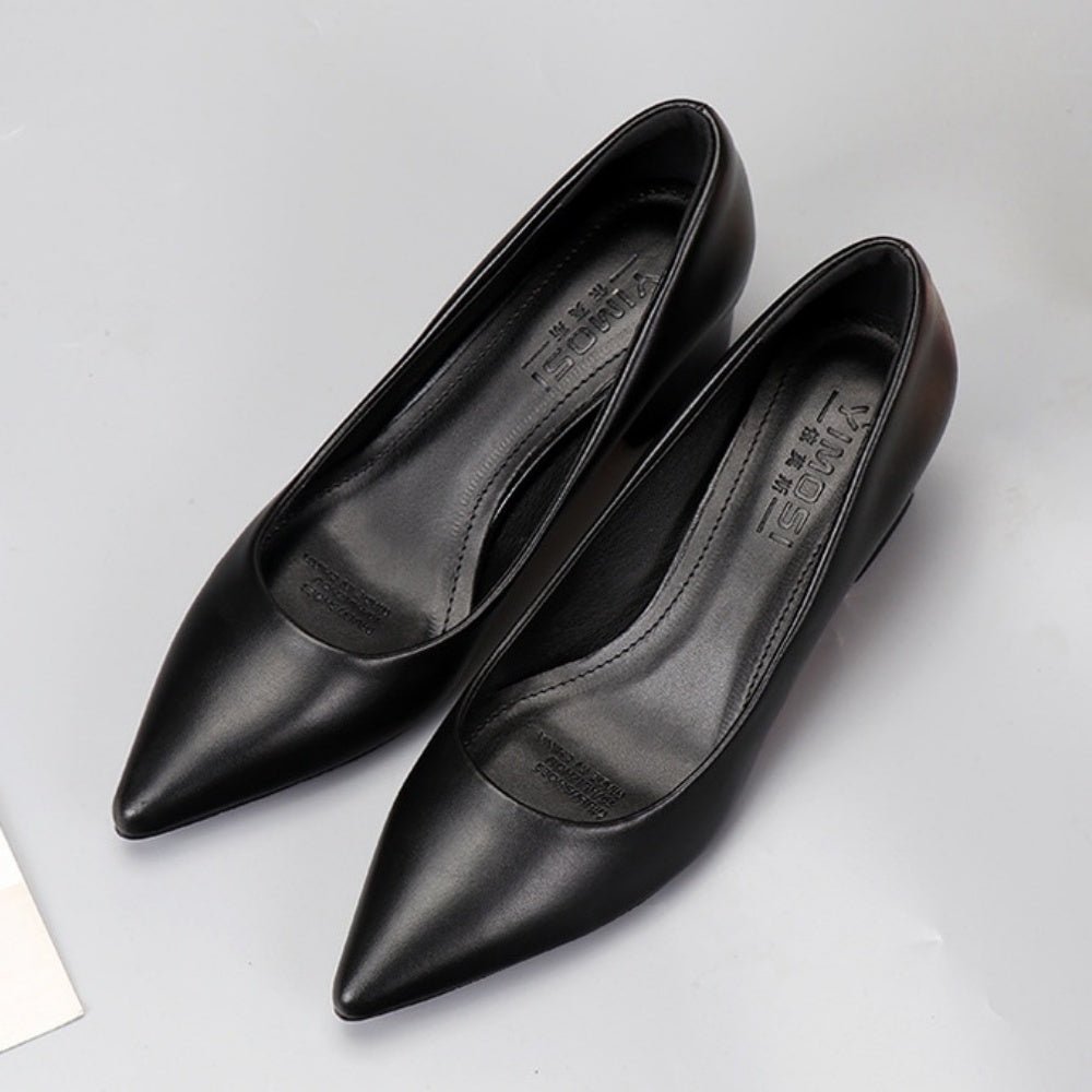 太ヒールベーシックパンプス|オフィスカジュアル レディース 通販 Millennial Generation【ミレジェネ】